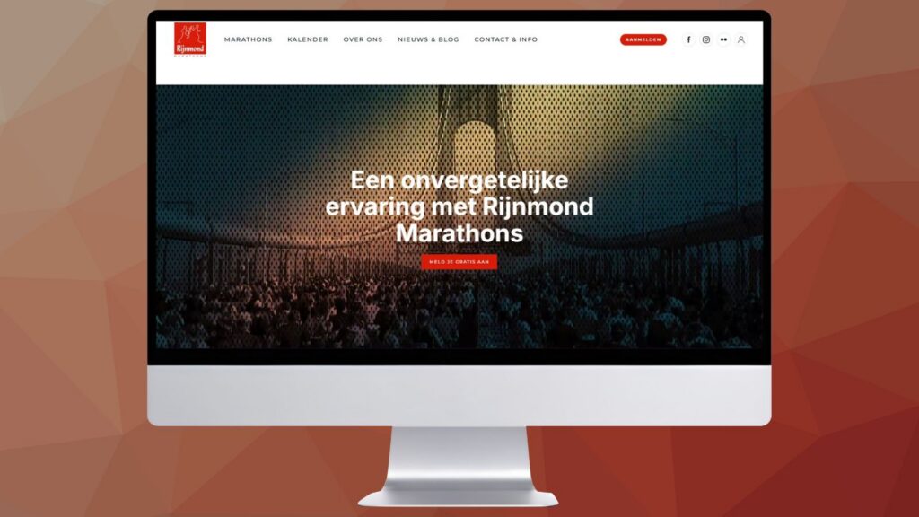 Projecten - Rijnmond Marathons - Joomla rebuild