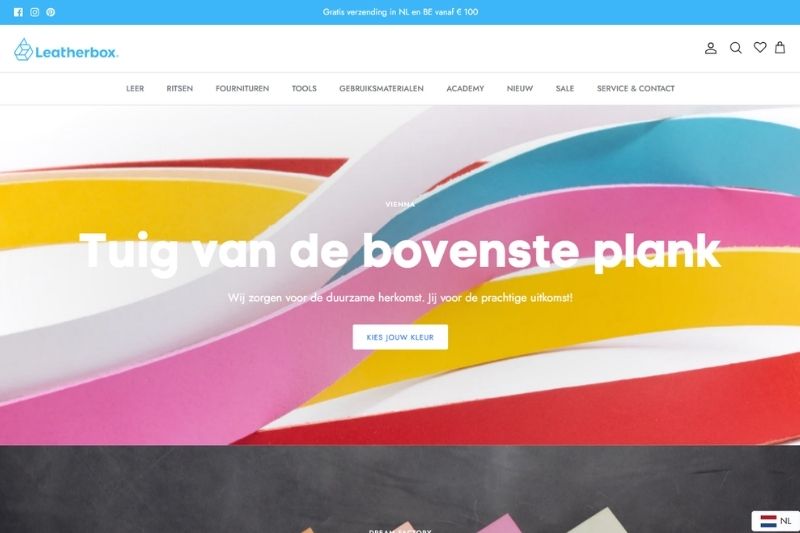 Shopify migratie en e-mailgroei voor Leatherbox